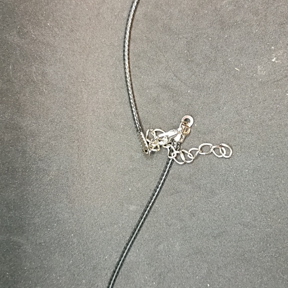 Cute Black Hat Owl Pendant Necklace - Picture 3 of 3